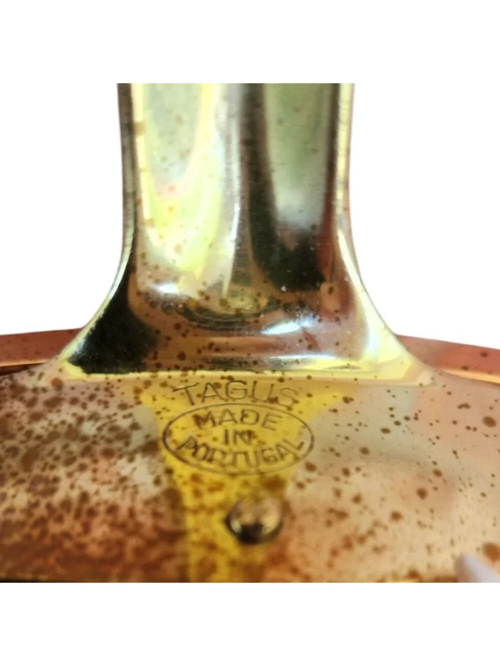 Vintage TAGUS Copper Brass Handle 12-1/2